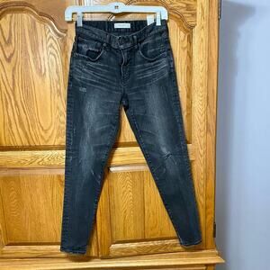 Moussy Vintage My Redlands Skinny Jeans Black Women’s Size 25 Made in Japan